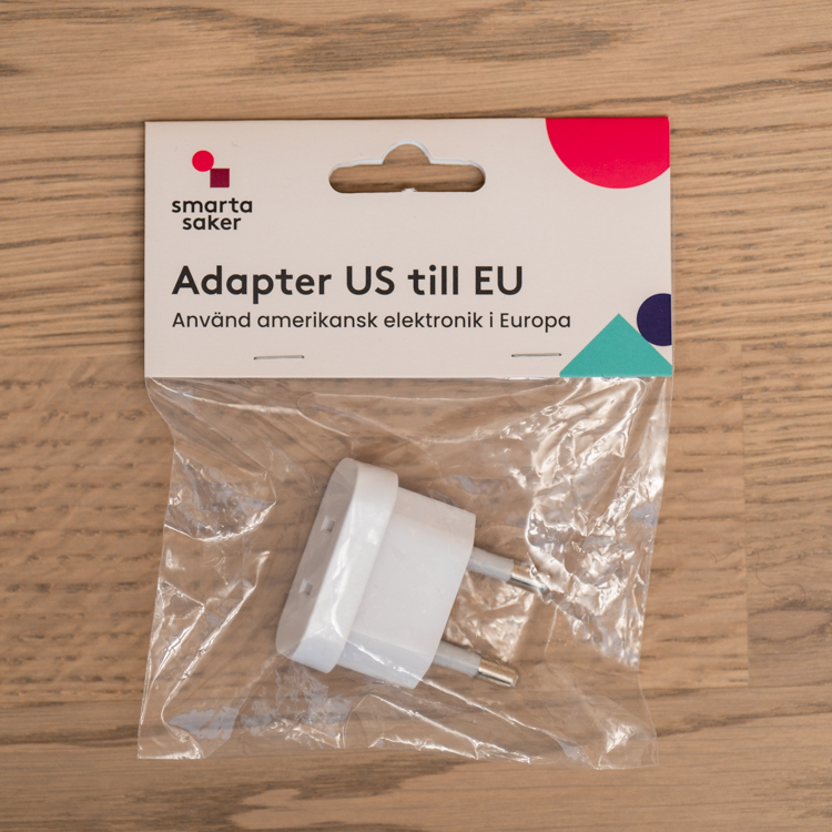 Adapter US till EU