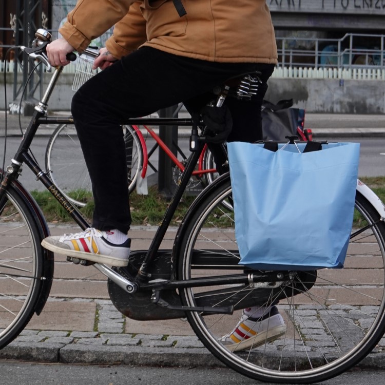 Shoppingkasse för cykeln