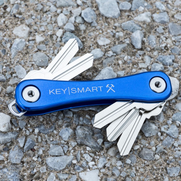 Nyckelhållare KeySmart Rugged Blå