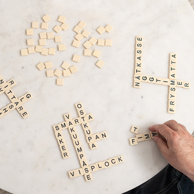 Ordspelet Bananagrams