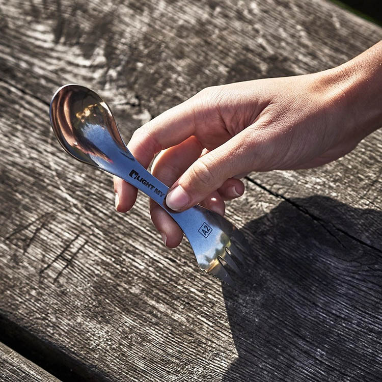 Multibestick Spork, Rostfritt stål