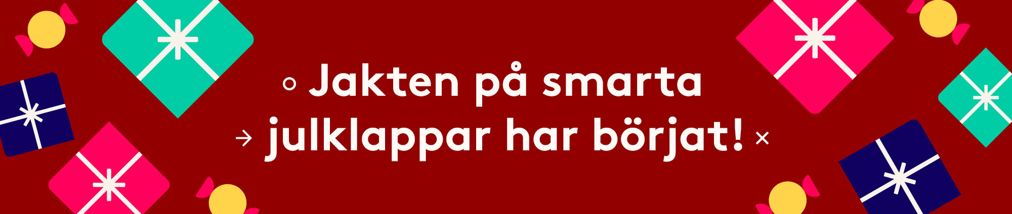 Jakten på smarta julklappar har börjat!